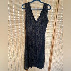 SEE-THRU LACE NIGHTGOWN